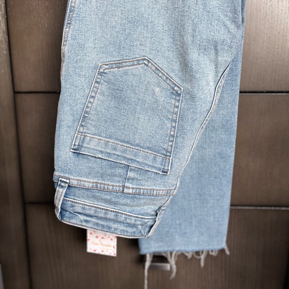 Free People CRVY High Rise Vintage Straight Jeans - Picture 3 of 13